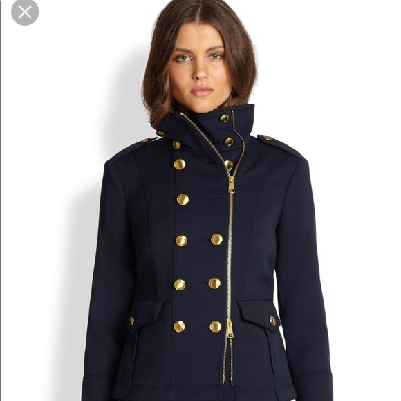 burberry brit military jacket